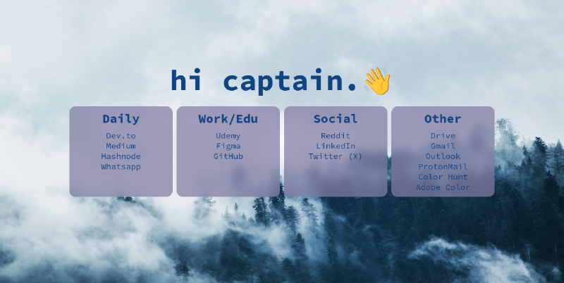 Quicklinks Screenshot